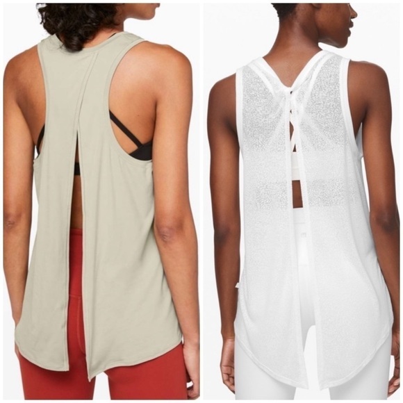 Bundle of Lululemon Open Back Tanks